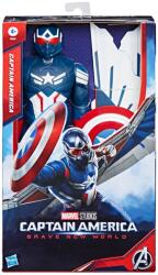 Marvel Figurina Marvel, Avengers, Brave New World Deluxe, Captain America, 30 cm (F9301) Figurina