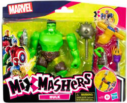 Marvel Figurina articulata cu accesorii, Marvel Avengers, Mixmashers, Hulk (F9270) Figurina