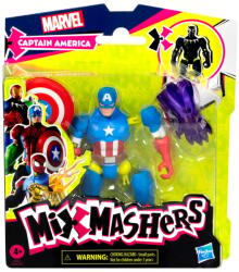Marvel Figurina articulata, Marvel Avengers, Mixmashers, Captain America (F9267) Figurina