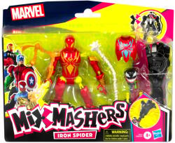 Marvel Figurina cu accesorii, Marvel Spiderman, Mixmashers, Iron Spider (F9217) Figurina