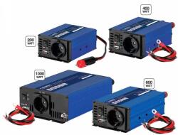 Carbest 12 V szinuszos feszültségátalakító állandó/csúcsteljesítmény 200 W