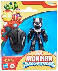 Marvel Figurina Marvel, Iron Man And His Awesome Friends, Black Panther, 7, 6 cm (G1773) Figurina