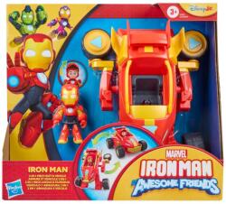 Marvel Set de joaca 2 In 1, Marvel Iron Man and his Awesome Friends, Iron Man (G1474) Figurina