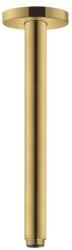 Hansgrohe - Braț de duș, montare pe tavan S 30 cm, auriu lucios 27389990 (27389990)