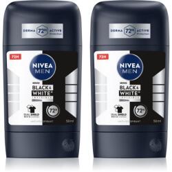 Nivea MEN Black & White Invisible Original antiperspirant puternic ambalaj economic