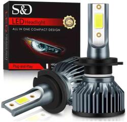 Autolife SMD-W15932-1 H7 V6 / C6 MINI LED Fényszóró szett 24W - 12V (14068) - aruhaz
