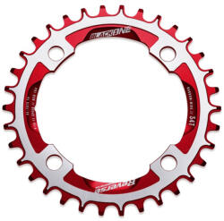 REVERSE Lánctányér BLACK ONE Narrow Wide 34T 9/10/11V BCD Ø104mm piros/ezüst