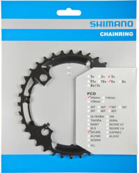 SHIMANO Lánckerék 36F Fcm590 M430 M431 M391 Fct3010 Fekete