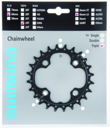 SHIMANO Lánckerék 24F Fcm660-10 24T Fekete