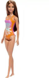 Mattel Barbie strandoló baba lila-narancssárga fürdőruhában (HXX50) - morzsajatekbolt