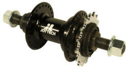 Joytech Agy Hátsó Alu. 36H Menetes 14-Es Tengely F036-14 Fekete 16-Os Lánckerék