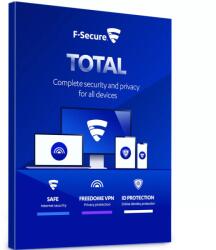 F-Secure Total (3 eszköz / 1 év) (Elektronikus licenc) (FS-TOT-3D-1Y)