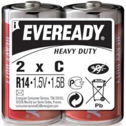 Energizer Eveready baby szén-cink elem (C) 2db R14HD-SHP2 (R14HD-SHP2)
