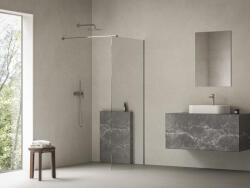 RAVAK Walk-In Air Wall 110 zuhanykabin krómhatású+transparent (GW9WD0C00Z1C) - kazanmarket