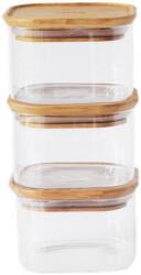 Pebbly PKV-034 3 darab 500 ml-es üvegedényből álló készlet (PKV-034)