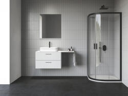 RAVAK Blix II NBLCP4 90x90 zuhanykabin fekete+transparent (3BM70300Z1) - kazanmarket