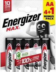 Energizer Max ceruza elem (AA) 5db LR6MAX-DMP5 (LR6MAX-DMP5)