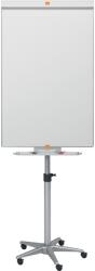 Nobo Mobil flipchart NOBO Nano Clean Classic, acél, mágneses, jelölővel és tálcával, fehér (NB1902386)