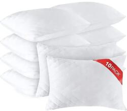 Herzberg 10 db antiallergén memóriahabos hatású mikroszálas párna 50x70 cm