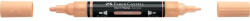 Faber-Castell Akril marker kétvégű MULTIMARK 303 Faber-Castell púder (FC185903) - web24