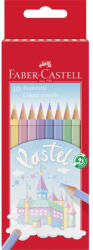 Faber-Castell Színes ceruza készlet hatszögletű kastélyos Faber-Castell 10klf. szín (FC111211) - web24