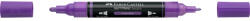 Faber-Castell Akril marker kétvégű MULTIMARK 136 Faber-Castell levendula (FC185936) - web24