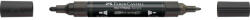 Faber-Castell Akril marker kétvégű MULTIMARK 299 Faber-Castell fényes fekete (FC185998) - web24