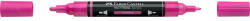 Faber-Castell Akril marker kétvégű MULTIMARK 125 Faber-Castell fukszia (FC185925) - web24