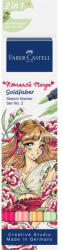 Faber-Castell Rostirón, filctoll készlet alkoholos kétvégű GOLDFABER SKETCH Romantikus Manga 2 Faber-Castell 4klf. szín (FC164722) - web24