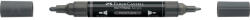 Faber-Castell Akril marker kétvégű MULTIMARK 181 Faber-Castell Payne-szürke (FC185981) - web24