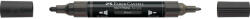 Faber-Castell Akril marker kétvégű MULTIMARK 199 Faber-Castell fekete (FC185999) - web24