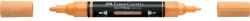 Faber-Castell Akril marker kétvégű MULTIMARK 416 Faber-Castell barack (FC185926) - web24