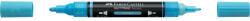 Faber-Castell Akril marker kétvégű MULTIMARK 148 Faber-Castell jégkék (FC185948) - web24