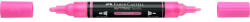 Faber-Castell Akril marker kétvégű MULTIMARK 329 Faber-Castell pink (FC185929) - web24