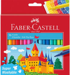 Faber-Castell Rostirón, filctoll készlet, kastélyos Faber-Castell 36 klf. szín (FC554203) - web24