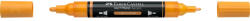 Faber-Castell Akril marker kétvégű MULTIMARK 309 Faber-Castell világos narancs (FC185909) - web24