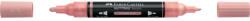 Faber-Castell Akril marker kétvégű MULTIMARK 304 Faber-Castell vintage rózsa (FC185904) - web24