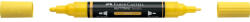 Faber-Castell Akril marker kétvégű MULTIMARK 108 Faber-Castell sárga (FC185908) - web24