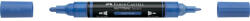 Faber-Castell Akril marker kétvégű MULTIMARK 140 Faber-Castell világoskék (FC185940) - web24