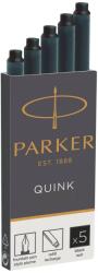 Parker 1x5ink cartridge Quink black (1950382)