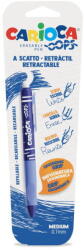 CARIOCA Pix erasable, 0.7mm, retractabil, CARIOCA Oops - albastru (CA-43042/02)