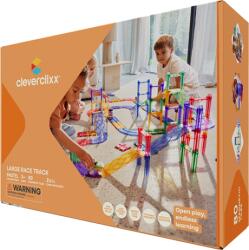 Cleverclixx Pista magnetică de curse Pastel - 80 buc (CLEVER_CC-1019)