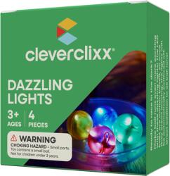 Cleverclixx Pistă cu bile - Set de bile Dazzling Lights - 4 buc (CLEVER_CC-1013)
