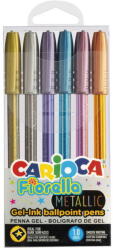 CARIOCA Pixuri colorate Carioca, metalizate, Fiorella - 6 buc/set (CA-43363)