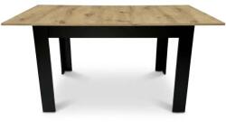  Bővíthető étkezőasztal 120-160 x 80 cm, artisan tölgy, 4-6 fő (TF5230)