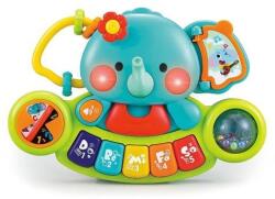 Raya Toys Pian muzical pentru bebeluși Raya Toys - Elefănțel (520121589)