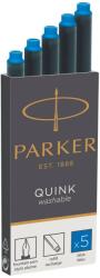 Parker 1x5ink cartridge Quink Blue washable (1950383)