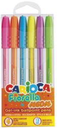 CARIOCA Pixuri colorate Carioca, neon, Fiorella - 6 buc/set (CA-43365)