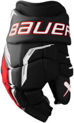 Bauer Mănuși de hochei Supreme F40 Black/Red Senior 15″