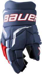 Bauer Mănuși de hochei Supreme F40 Navy/Red/White Junior 11″